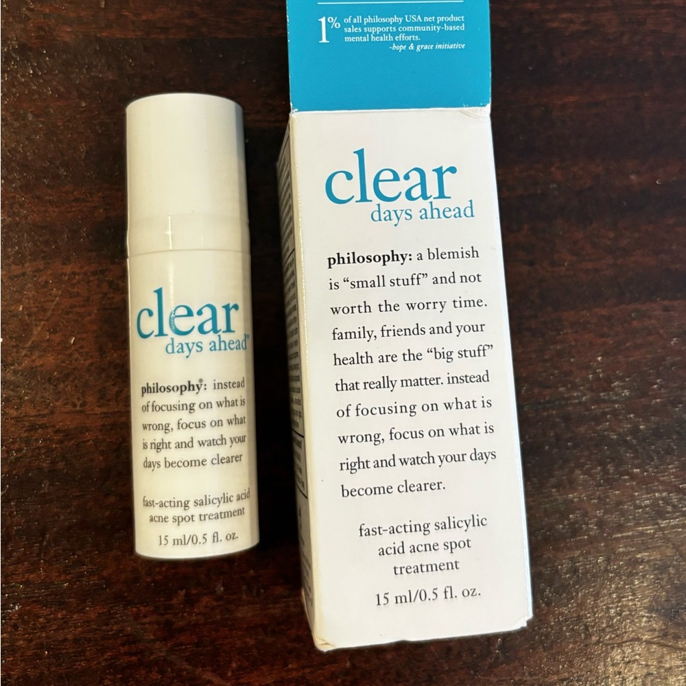 Acne Spot Treatment-Philosophy Clear Days Ahead Acne Spot Treatment .5